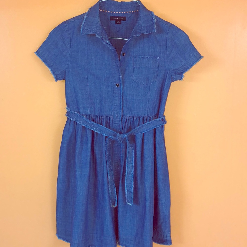 Denim Tommy Hilfiger Dress For Girls